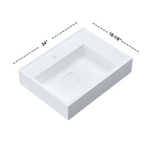 Dowell Wall Mounted Bathroom Sink – 070 2418