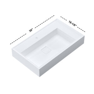 Dowell Wall Mounted Bathroom Sink – 070 3018