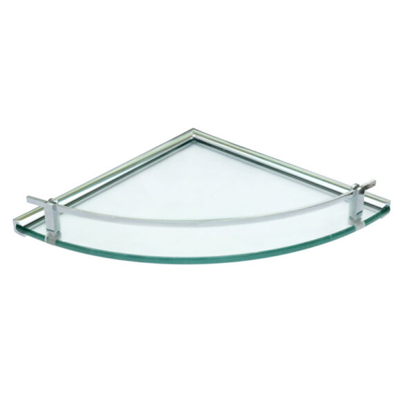 Dowell Single Corner Glass Shelf-2008 001 01