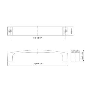 Dowell Handle 3006 160 02