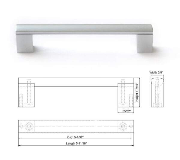 Dowell Handle 3060 128 03