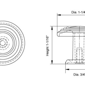 Dowell Handle 3129 032 08