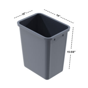 Dowell Pullout Waste Basket for B21-4006 0221