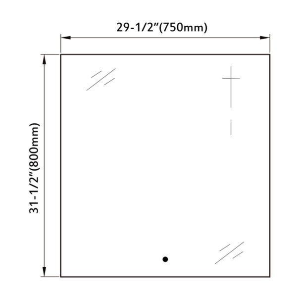 Dowell Touch switch to control the LED light 5002 3031 ML