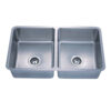 Dowell Undermount Kitchen Sinks Handcrafted Small-Radius Corner (R25) Series 6005 3019