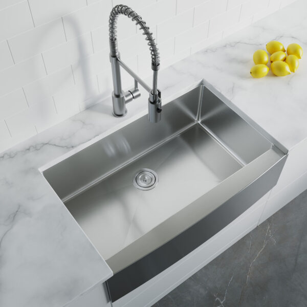 Dowell Undermount Kitchen Sinks Handcrafted Small-Radius Corner Series-6008 3320