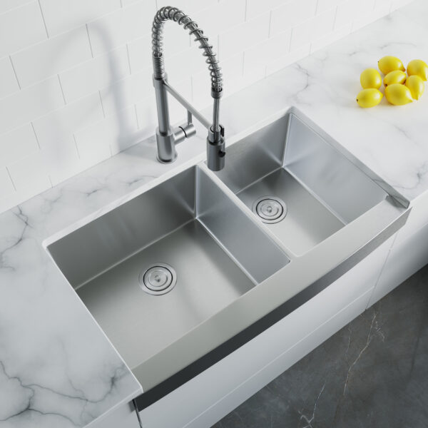 Dowell Undermount Kitchen Sinks Handcrafted Small-Radius Corner Series-6008 3620D