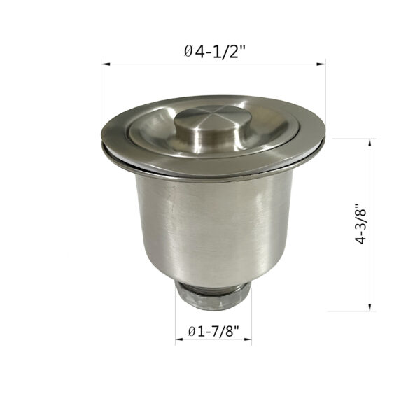 Dowell Sinks Accessories All Stainless Steel Strainer-6011 02