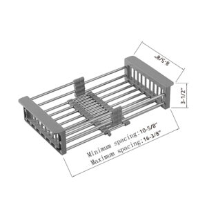 Dowell Adjustable Sink Draining Basket – 6011 09