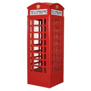 Design Toscano AF4353 30 Inch Replica British Telephone Booth