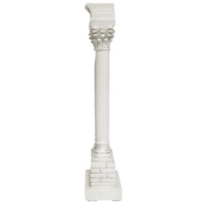 Design Toscano AH22818 7 Inch Temple of Castor and Pollux Column Straight