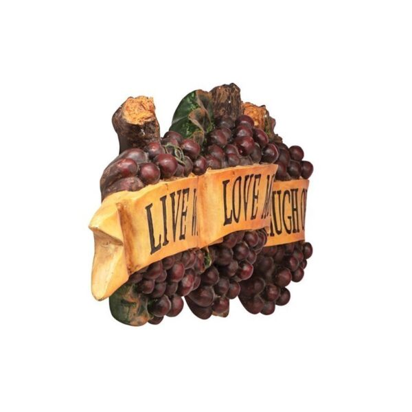 Design Toscano AH240004 25 1/2 Inch Live Love Laugh Plaque