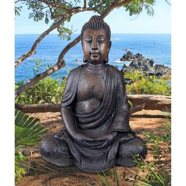 Design Toscano AL1160 27 Inch Buddha of the Grand Temple Statue, Large