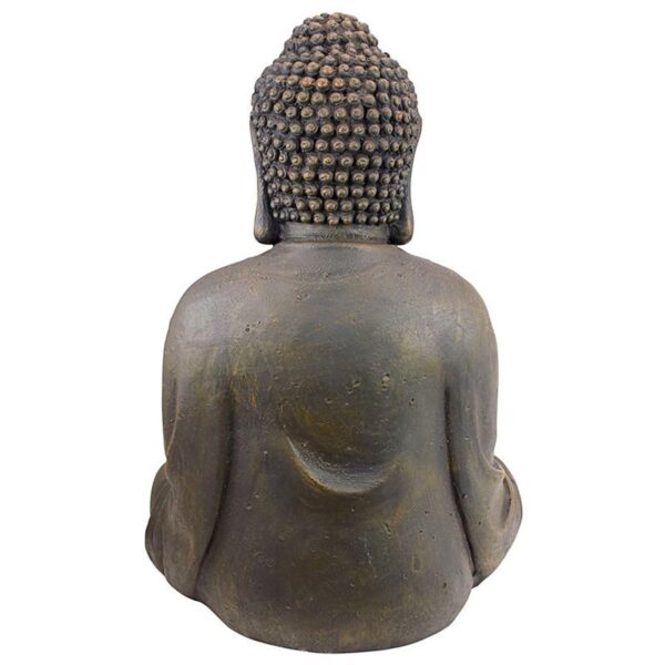 Design Toscano AL1614 18 1/2 Inch Medium Buddha of the Grand Temple