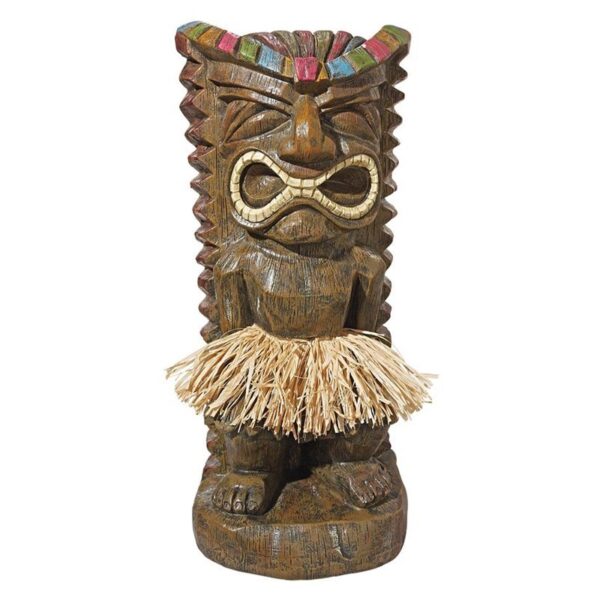 Design Toscano AL1623 9 Inch Pau Hana Hawaiian Tiki Totem Statue