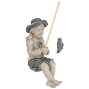 Design Toscano AL18606 6 1/2 Inch Medium Nellies Big Catch Statue