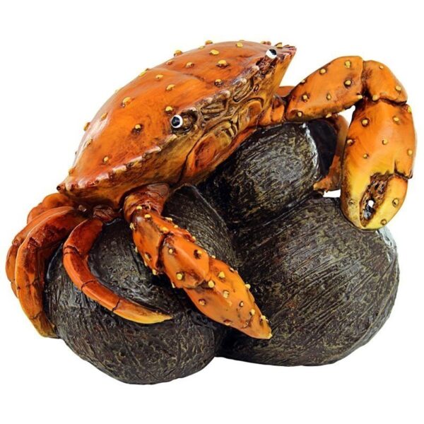 Design Toscano AL20504 9 1/2 Inch Coastal Crab Garde Statue