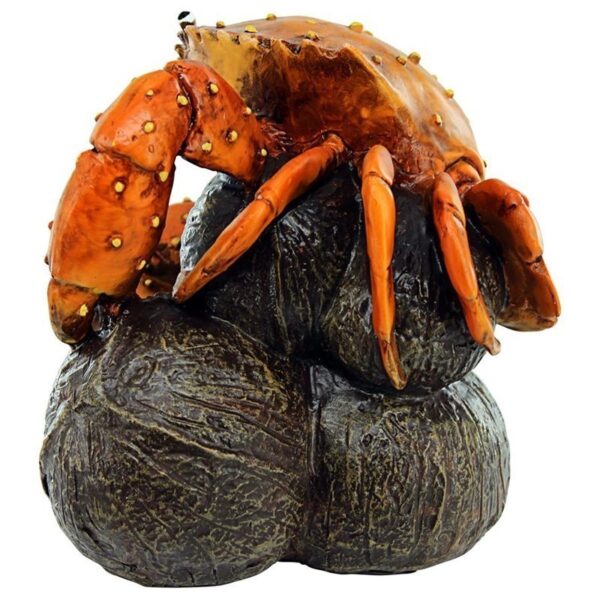 Design Toscano AL20504 9 1/2 Inch Coastal Crab Garde Statue