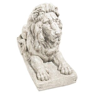 Design Toscano AL21949 27 Inch Lyndhurst Manor Lion Sentinel Statue