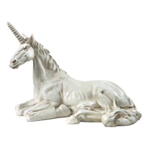 Design Toscano AL22646 18 1/2 Inch Medium Mystical Unicorn of Avalon Statue