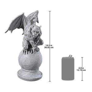 Design Toscano AL26188 9 Inch Malicay the Malicious Gargoyle Statue