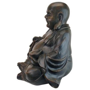 Design Toscano AL38249 18 1/2 Inch Large Laughing Buddha Statue