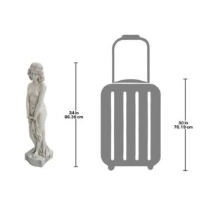 Design Toscano AL56500 8 Inch Greek Goddess Harmonia Garden Statue