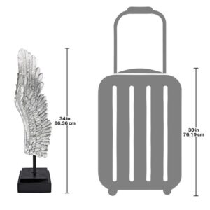 Design Toscano AL59332 8 Inch Guided by the Heavens Angel Wing Statue