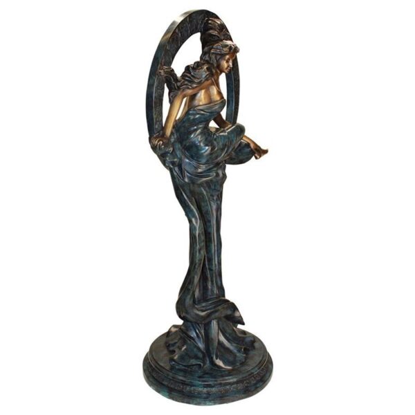 Design Toscano AS24573 24 1/2 Inch Maiden of the Arts Statue - Bronze