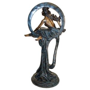 Design Toscano AS24573 24 1/2 Inch Maiden of the Arts Statue - Bronze