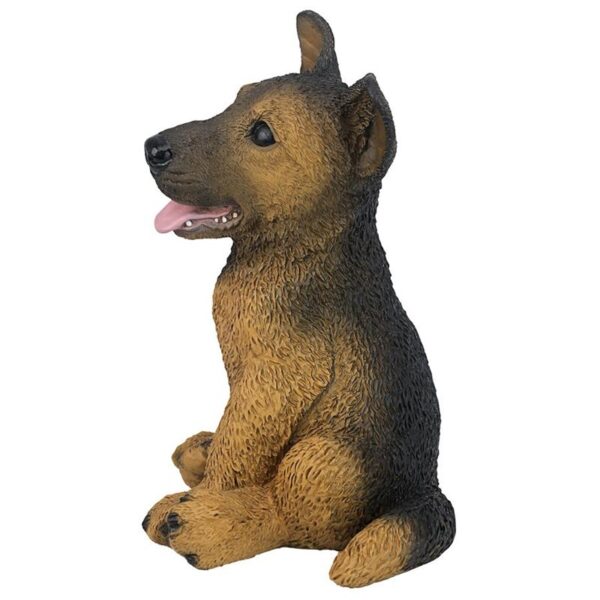 Design Toscano CF247 6 1/2 Inch German Shepherd Puppy Statue