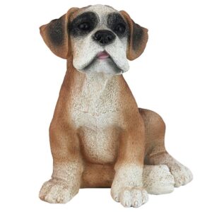 Design Toscano CF328 7 1/2 Inch Boxer Puppy Statue