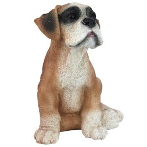 Design Toscano CF328 7 1/2 Inch Boxer Puppy Statue