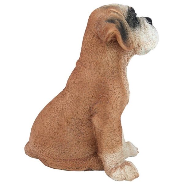 Design Toscano CF328 7 1/2 Inch Boxer Puppy Statue