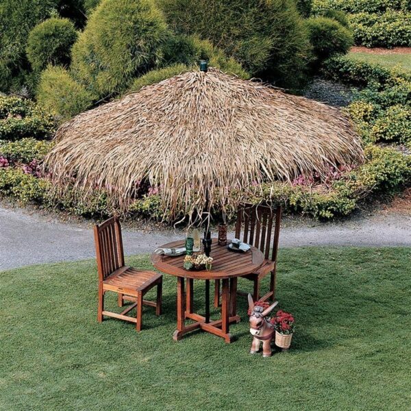 Design Toscano CH008 120 Inch Tropical Thatch Umbrella Cover