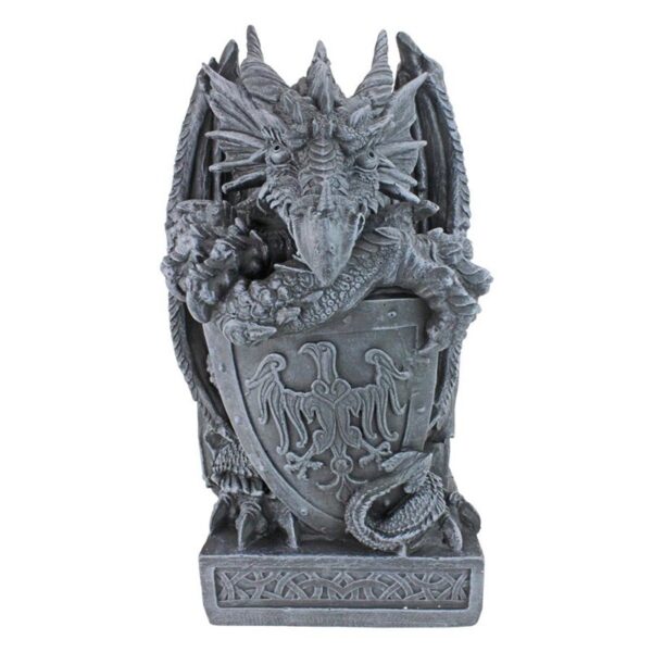 Design Toscano CL2885 8 Inch Shield Arthurian Dragon