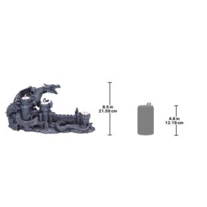 Design Toscano CL3682 18 Inch Dragons Wrath Candle Holder