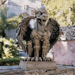 Design Toscano CL3749 15 1/2 Inch Boden St Ambrose Gate Gargoyle