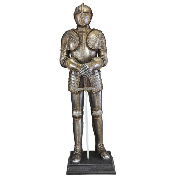 Design Toscano CL3766 20 1/2 Inch Knights Guard Medieval Armor with Sword