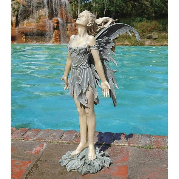 Design Toscano CL4571 12 Inch Spirit of the Wind Fairy Statue