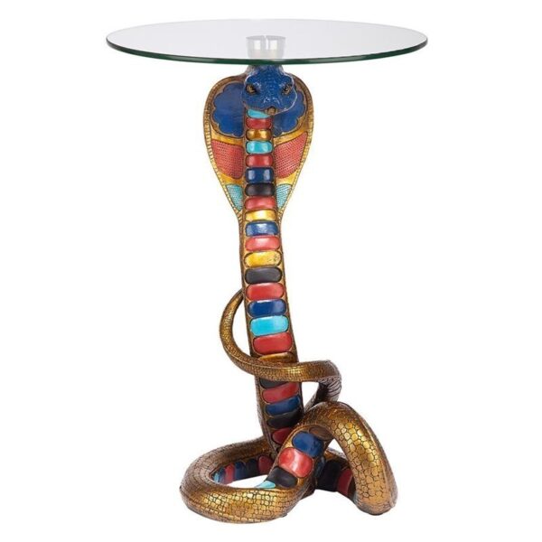 Design Toscano CL5057 16 Inch Renenutet Cobra Goddess Table