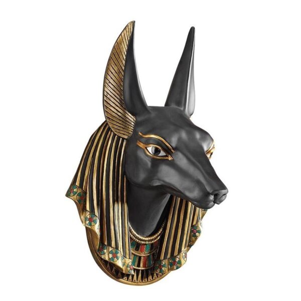 Design Toscano CL52612 10 Inch Anubis the Jackal God Plaque