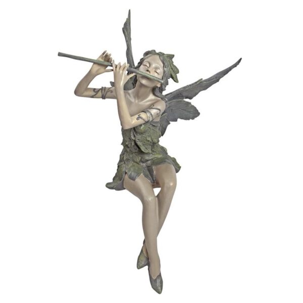 Design Toscano CL5276 10 1/2 Inch Fairy of the West Wind Sitter Statue