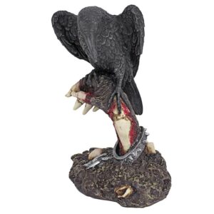 Design Toscano CL54062 7 1/2 Inch Ravens Perch Zombie Hand