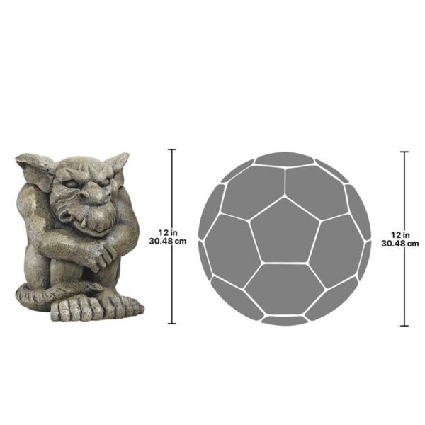 Design Toscano CL55670 9 Inch Detest the Rest Gargoyle