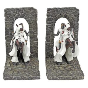 Design Toscano CL56503 3 1/2 Inch Kings Knights Bookends