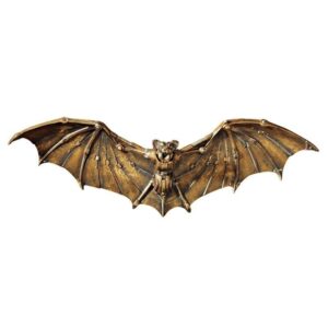 Design Toscano CL6473 19 1/2 Inch Cyber Bat Steampunk Plaque