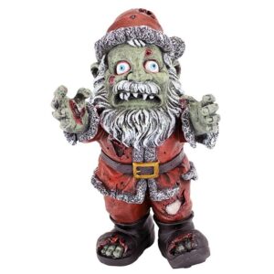 Design Toscano CL6691 7 1/2 Inch Zombie Claus Statue