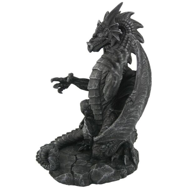 Design Toscano CL6729 5 1/2 Inch Large Versilius the Dragon Phone Holder