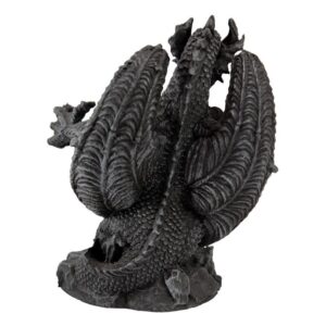 Design Toscano CL6729 5 1/2 Inch Large Versilius the Dragon Phone Holder